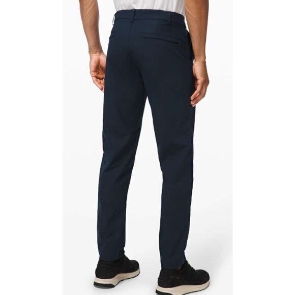 Lululemon Men's Commission Pant Swift Cotton Slim Active Size 32 - Picture 2 of 8
